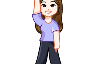 animate your character into a seamless looping GIF
