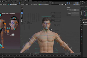 add bone to 3d avatar,52 arkit blendshapes,iclone 8,web,vr,livelink,vrm,viseme