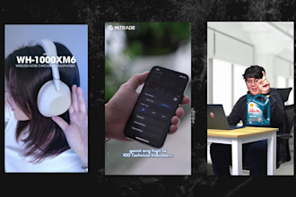 edit short form video content for tiktok, reels, and shorts