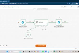 build an ai customer support chatbot using n8n and openai
