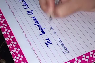 write neat handwritten notes  in english  urdu