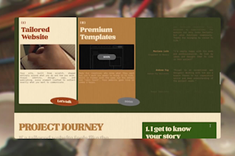 design a custom framer website for photographers and creative studios