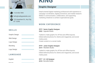 design your creative resume that stands out