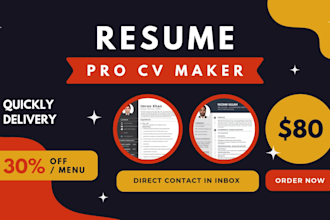 write and update ats resume and cover letter, linkedin