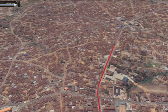 animate route and tracking map video in google earth studio
