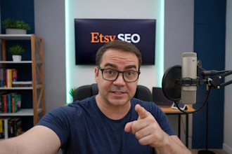 complete etsy SEO and listing optimization with keyword research