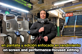 do spanish ugc, spanish street interview content, for tiktok, reels, youtube