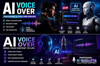 do ai voice over of youtube shorts,tiktok and reels