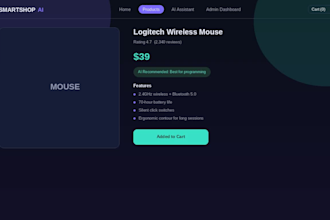 build an ai ecommerce with chatbot and automation
