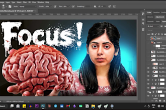 design a click worthy youtube thumbnail