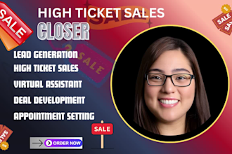 be your b2b sales closer 8 figure sales representative salesperson sales agent