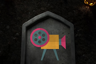 create halloween greeting video
