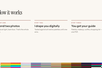 do your personal color analysis using the 12 season system