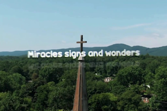 create a animated gospel music lyric video for your christian music karaoke vid