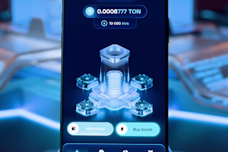 develop tap game, tapswap game, telegram mini app, tap to earn game or ton bot