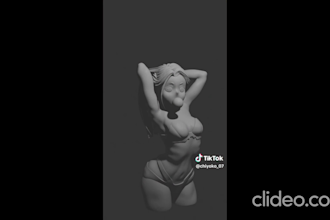 do 3d design character and figures