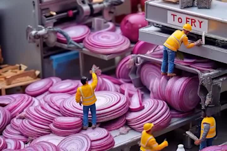 create stunning ai food miniature, tiny chef, and creative food scenes