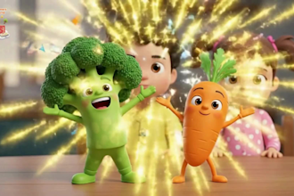 create animated kids story videos