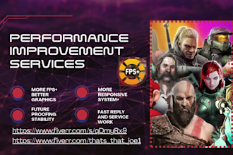 optimise, overclock, fix and adjust your pc for gaming, streaming and work