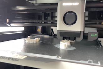 3d print your model in high quality pla, petg, or tpu