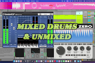 create midi drums realistic for metal alternative and any music genre
