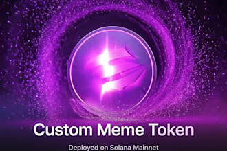 create solana spl meme token with metadata logo and raydium launch