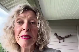 create senior female spokesperson ugc videos in selfie style