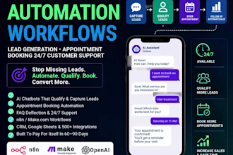 setup ai lead qualification n8n appointment booking automate claude ai lead gen