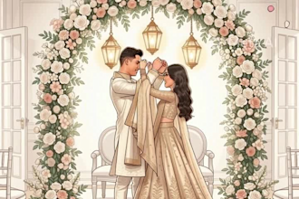 create animated wedding invitation card