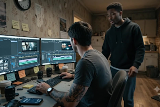 do cinematic ai video ai sci fi movie trailer veo3 seedance, runway, higgsfield