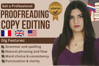 do french book proofreading copy editing grammar check book editor proofreader