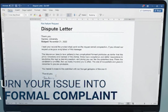 write a professional complaint letter for refund, dispute, or insurance claim