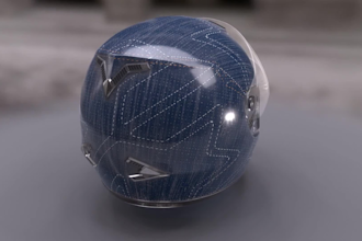 create realistic 3d cycling helmet custom 3d helmet for product visualization