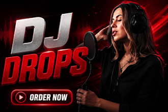 dj drops dj name drops radio sweeper dj intro hype dj tags