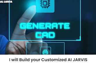 create a futuristic jarvis ai interface for your project