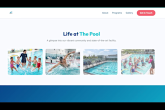 design and develop a modern website