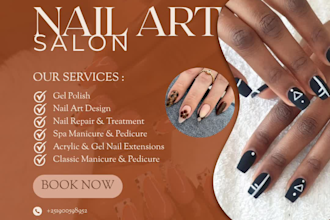 design professional promotional posters