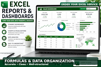 create professional excel spreadsheets, formulas and reports