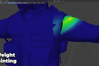fix, optimize, prepare and animate your 3d model