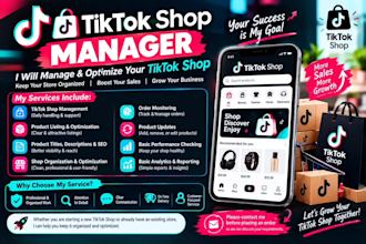 manage and optimize your tiktok shop