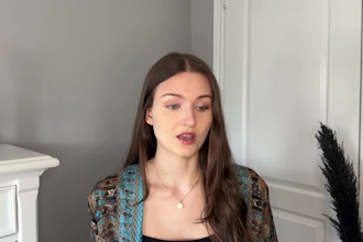 deliver testimonial videos with a female spokesperson, human ugc actor