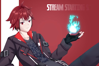 animate your 2d character for stream overlay