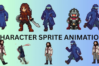 pixel art sprite sheet character animation game assets pixel art 2d sprite sheet
