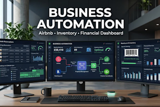 automate airbnb booking com warehouse barcode guesty ota and financial dashboard
