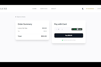 integrate stripe payment gateway