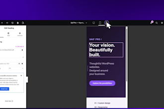 design a wordpress hotel booking website with on page SEO