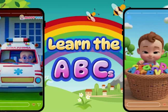 create kids learning videos, animation for kids, kids learning videos, kids song