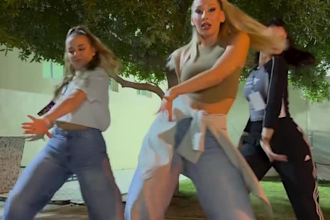 do tiktok dance video, group dance, twerk dance choreography dance