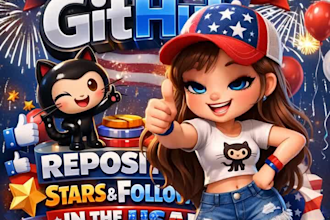 promote your github repository to increase stars and followers in the USA