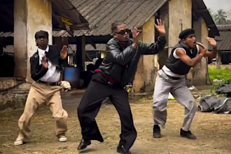 do tiktok line dance video, viral dance, gospel dance to make your song go viral